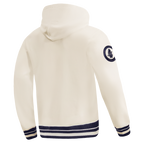 MLB CHICAGO CUBS RETRO CLASSICS MEN'S PULLOVER HOODIE (EGGSHELL/MIDNIGHT NAVY)