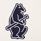 MLB CHICAGO CUBS RETRO CLASSICS MEN'S PULLOVER HOODIE (EGGSHELL/MIDNIGHT NAVY)