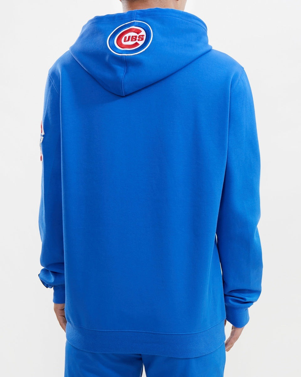 MLB CHICAGO CUBS CLASSIC MEN'S PO HOODIE (ROYAL BLUE)