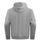 MLB CHICAGO CUBS NEUTRAL MEN'S  DROP SHOULDER FLC PO HOODIE (DARK HEATHER GRAY)