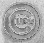 MLB CHICAGO CUBS NEUTRAL MEN'S  DROP SHOULDER FLC PO HOODIE (DARK HEATHER GRAY)