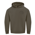 MLB CHICAGO CUBS NEUTRAL CHANDAIL À CAPUCHON EN MOLLETON À ÉPAULES TOMBANTES POUR HOMME (TAUPE FONCÉ)