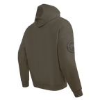 MLB CHICAGO CUBS NEUTRAL CHANDAIL À CAPUCHON EN MOLLETON À ÉPAULES TOMBANTES POUR HOMME (TAUPE FONCÉ)