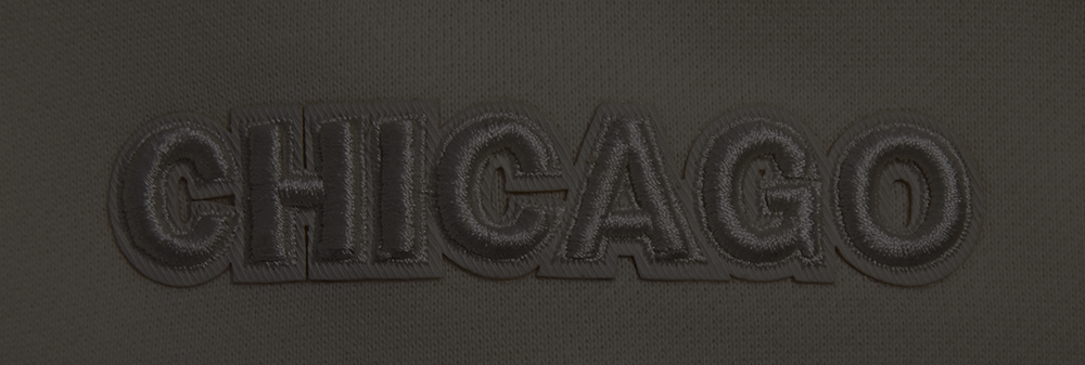 MLB CHICAGO CUBS NEUTRAL CHANDAIL À CAPUCHON EN MOLLETON À ÉPAULES TOMBANTES POUR HOMME (TAUPE FONCÉ)