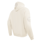 MLB CHICAGO CUBS NEUTRAL MEN'S  DROP SHOULDER FLC PO HOODIE (EGGSHELL)