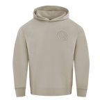 MLB CHICAGO CUBS NEUTRAL MEN'S  DROP SHOULDER FLC PO HOODIE (TAUPE)