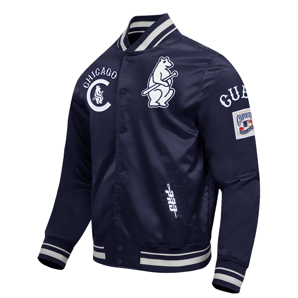 MLB CHICAGO CUBS RETRO CLASSICS MANTEAU POUR HOMME (MARINE MINUIT)