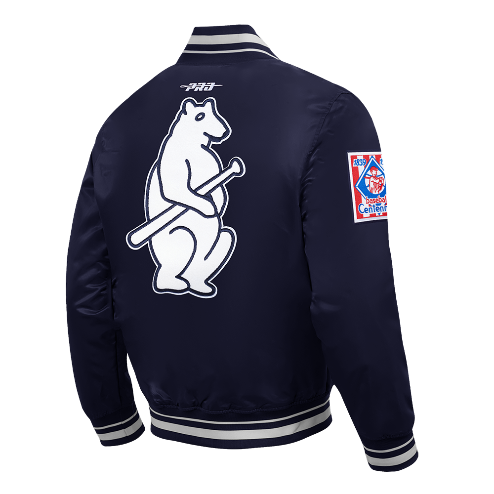 MLB CHICAGO CUBS RETRO CLASSICS MANTEAU POUR HOMME (MARINE MINUIT)