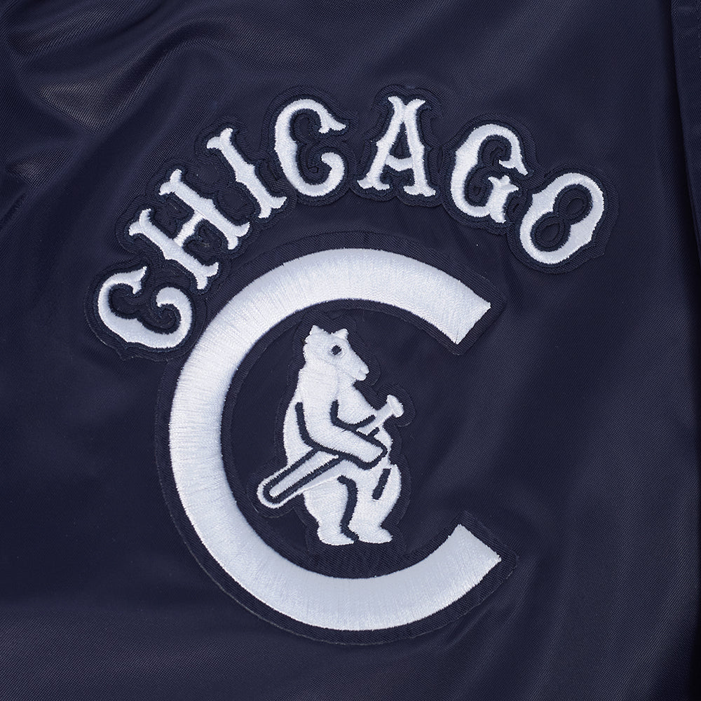 MLB CHICAGO CUBS RETRO CLASSICS MANTEAU POUR HOMME (MARINE MINUIT)