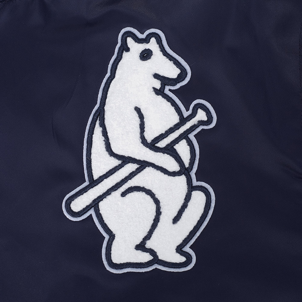 MLB CHICAGO CUBS RETRO CLASSICS MANTEAU POUR HOMME (MARINE MINUIT)