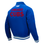 MLB CHICAGO CUBS CLASSIC CORDUROY MANTEAU POUR HOMME (BLEU ROYAL)