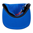 MLB CHICAGO CUBS SCRIPT TAIL CASQUETTE STRAPBACK EN LAINE (BLEU ROYAL)