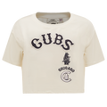 MLB CHICAGO CUBS RETRO CLASSIC HAUT À COUPE CARRÉE POUR FEMME (COQUILLE D'ŒUF)