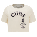 MLB CHICAGO CUBS RETRO CLASSIC HAUT À COUPE CARRÉE POUR FEMME (COQUILLE D'ŒUF)