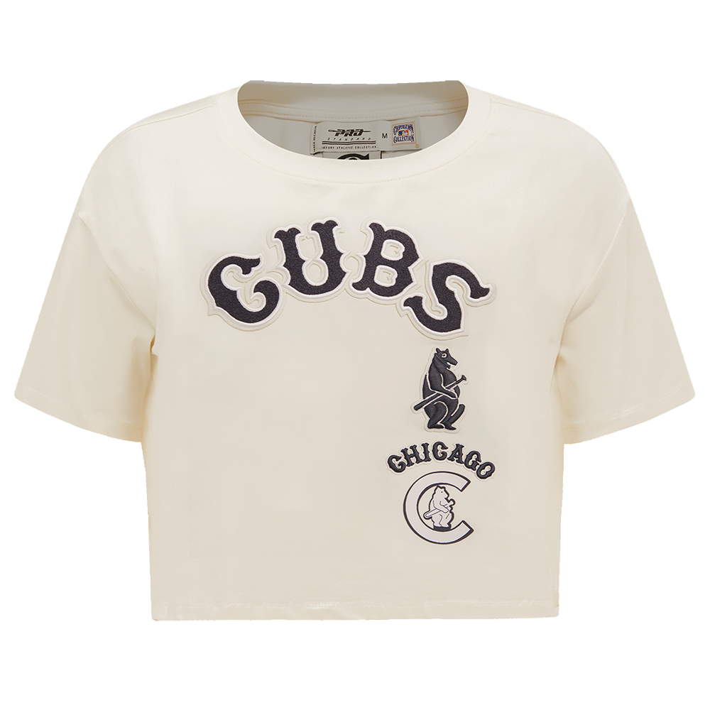 MLB CHICAGO CUBS RETRO CLASSIC HAUT À COUPE CARRÉE POUR FEMME (COQUILLE D'ŒUF)