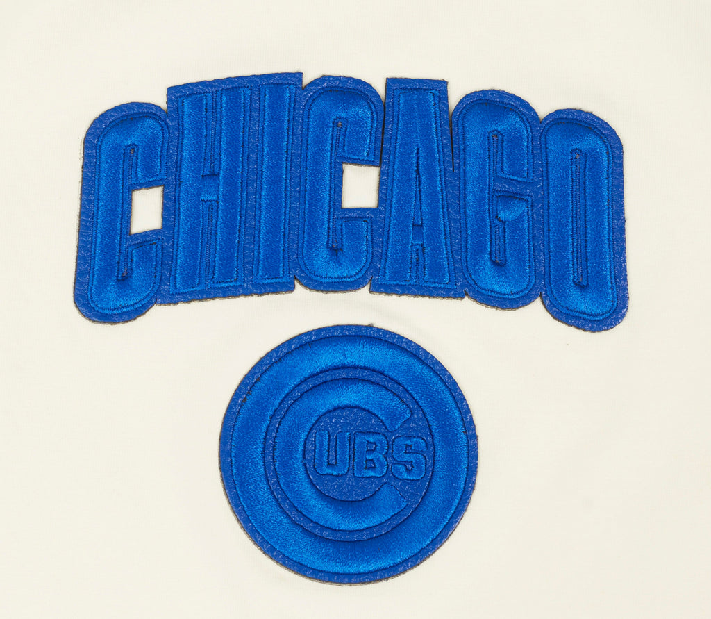 MLB CHICAGO CUBS TRIPLE TONAL CAMISOLE DOS NAGEUR À COUPE DÉCONTRACTÉE POUR FEMME (COQUILLE D'ŒUF)