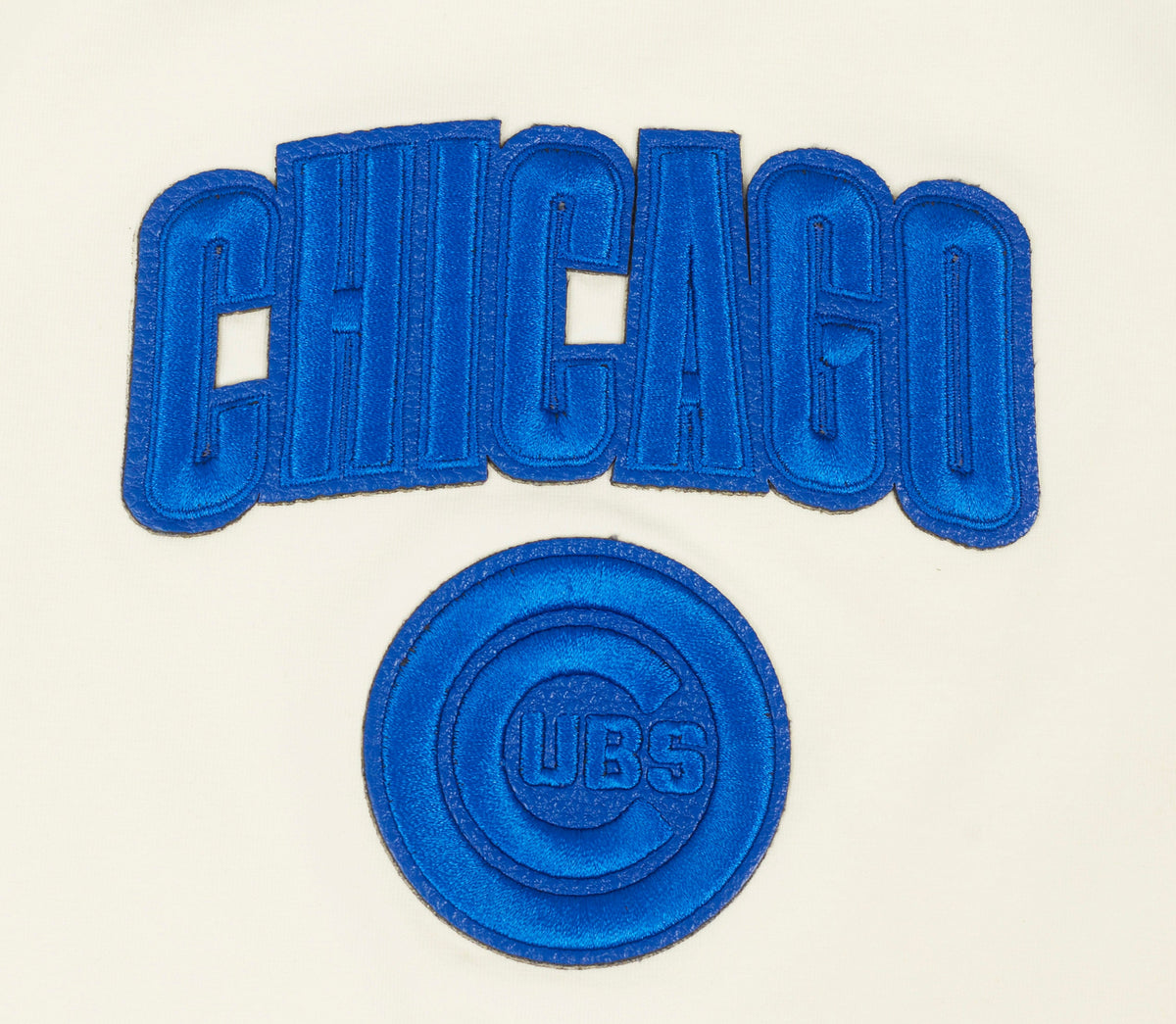 MLB CHICAGO CUBS TRIPLE TONAL CAMISOLE DOS NAGEUR À COUPE DÉCONTRACTÉE POUR FEMME (COQUILLE D'ŒUF)