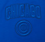 MLB CHICAGO CUBS TRIPLE TONAL CAMISOLE DOS NAGEUR À COUPE DÉCONTRACTÉE POUR FEMME (BLEU ROYAL)