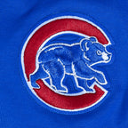 MLB CHICAGO CUBS CLASSIC HAUT AJUSTÉ EN JERSEY SIMPLE À MANCHES COURTES POUR FEMME (BLEU ROYAL)