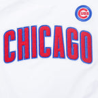 MLB CHICAGO CUBS CLASSIC HAUT AJUSTÉ À MANCHES COURTES POUR FEMME (BLANC)
