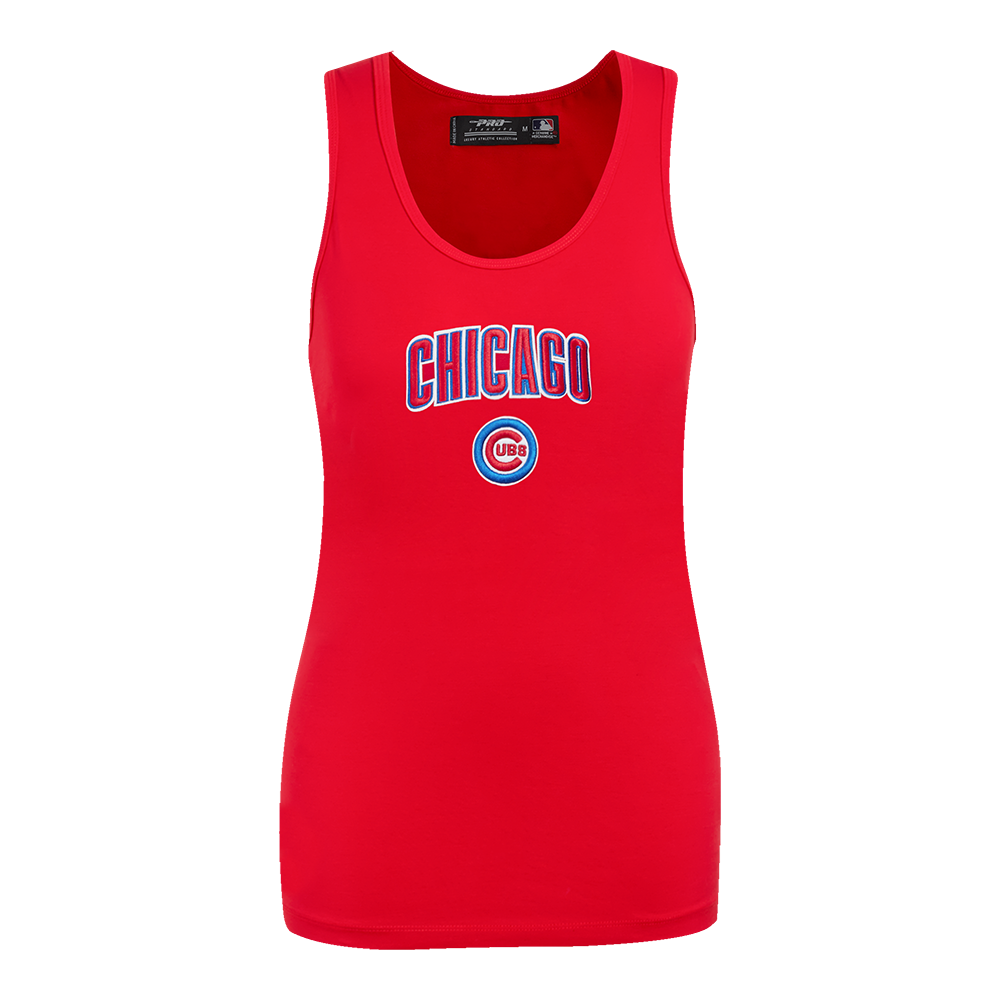 MLB CHICAGO CUBS CLASSIC WOMEN'S RELAXED FIT RACERBACK (RED)