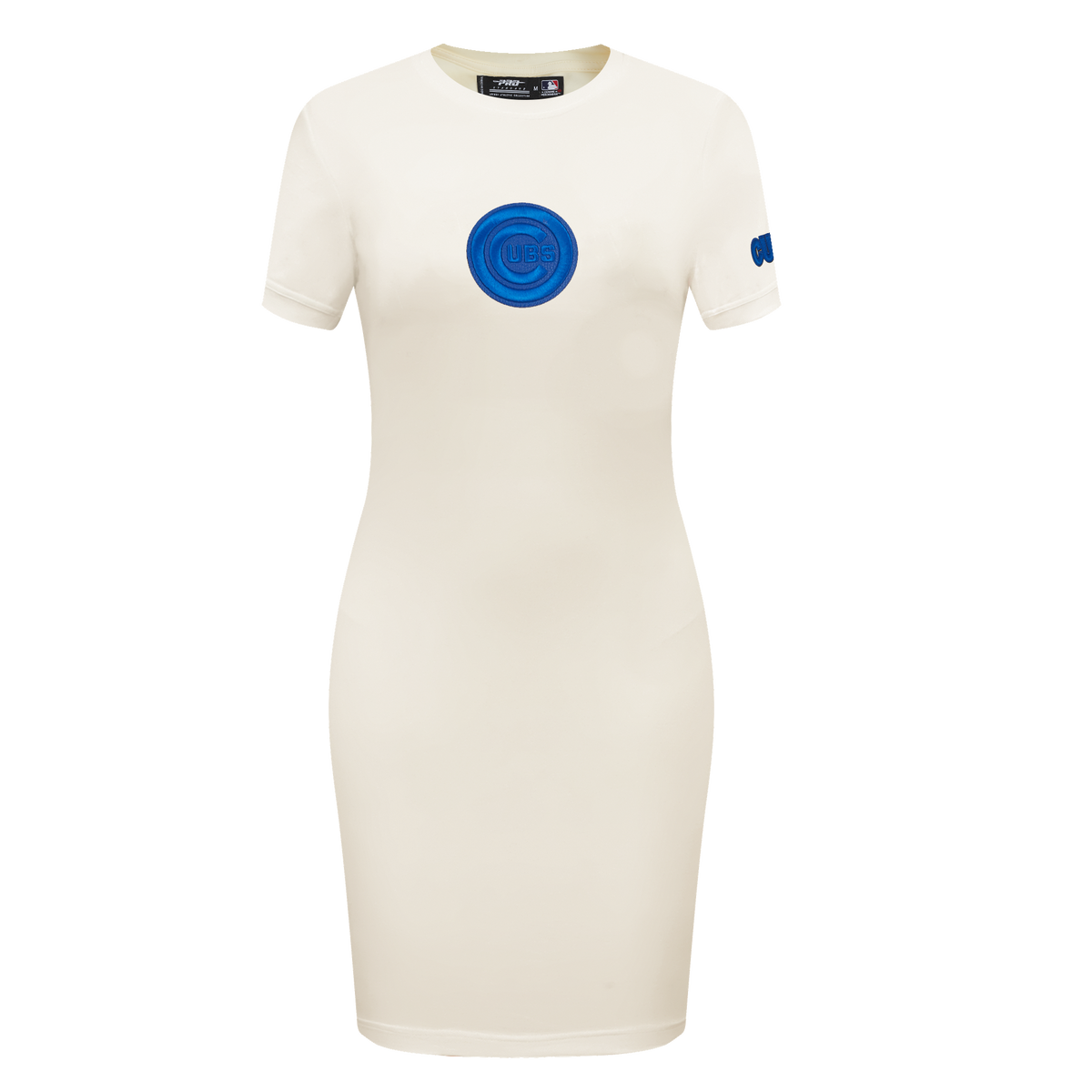 MLB CHICAGO CUBS TRIPLE TONAL ROBE MOULANTE POUR FEMME (COQUILLE D'ŒUF)