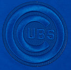 MLB CHICAGO CUBS TRIPLE TONAL BODYCON WOMEN'S DRESS (ROYAL BLUE)