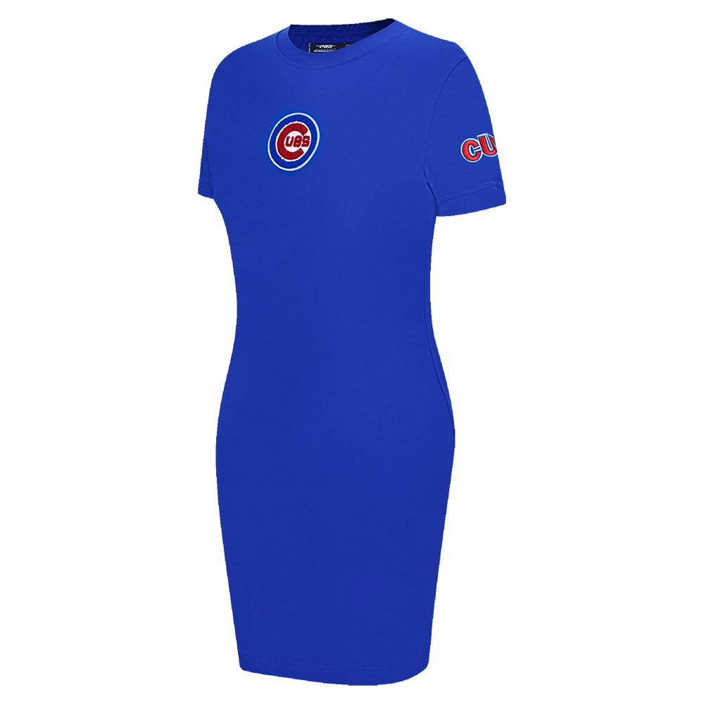 MLB CHICAGO CUBS CLASSIC WOMEN'S BODYCON DRESS (ROYAL BLUE)