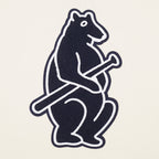 MLB CHICAGO CUBS RETRO CLASSICS CHANDAIL À CAPUCHON COURT POUR FEMME (COQUILLE D'ŒUF/MARINE MINUIT)