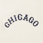 MLB CHICAGO CUBS RETRO CLASSICS CHANDAIL À CAPUCHON COURT POUR FEMME (COQUILLE D'ŒUF/MARINE MINUIT)