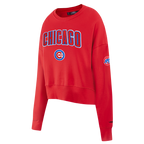 MLB CHICAGO CUBS CLASSIC CHANDAIL À COL ROND POUR FEMME (ROUGE)