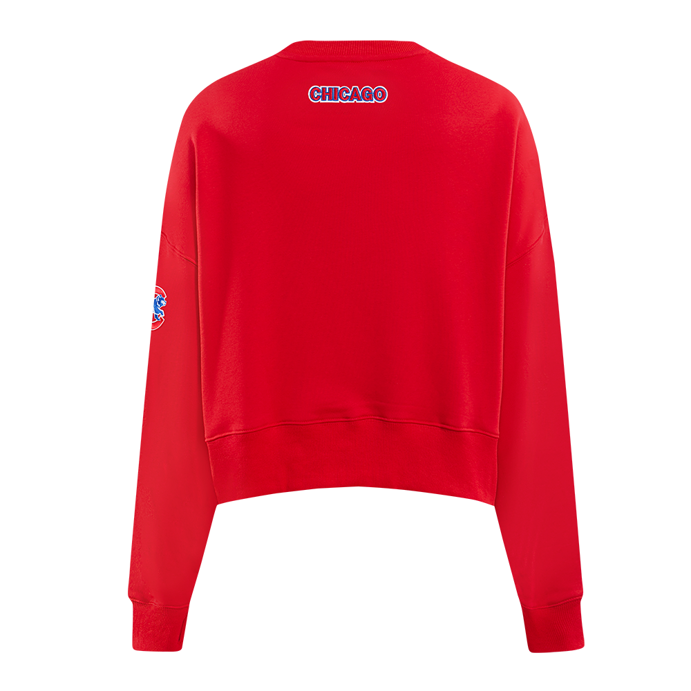 MLB CHICAGO CUBS CLASSIC CHANDAIL À COL ROND POUR FEMME (ROUGE)
