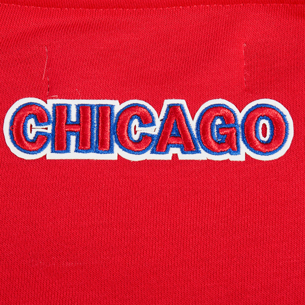 MLB CHICAGO CUBS CLASSIC CHANDAIL À COL ROND POUR FEMME (ROUGE)