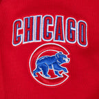 MLB CHICAGO CUBS CLASSIC CHANDAIL À CAPUCHON COURT POUR FEMME (ROUGE)