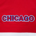 MLB CHICAGO CUBS CLASSIC CHANDAIL À CAPUCHON COURT POUR FEMME (ROUGE)