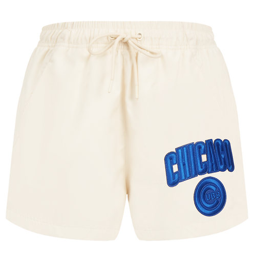 MLB CHICAGO CUBS TRIPLE TONAL W WOVEN WOMEN'S SHORT (EGGSHELL)