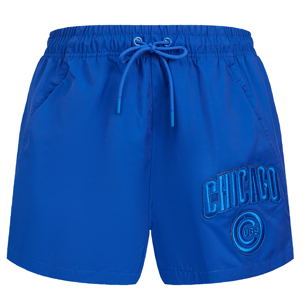MLB CHICAGO CUBS TRIPLE TONAL W WOVEN WOMEN'S SHORT (ROYAL BLUE)