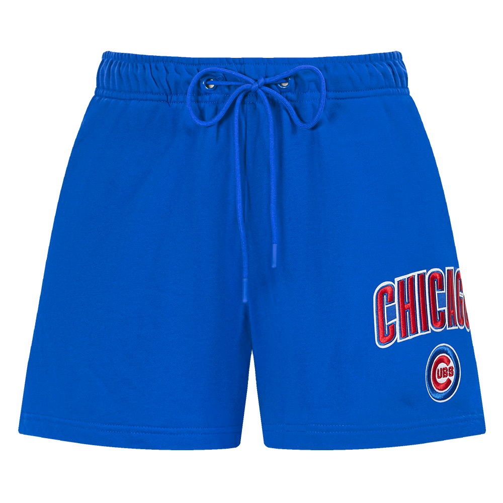 MLB CHICAGO CUBS CLASSIC WOMEN'S FLEECE SHORT (ROYAL BLUE)