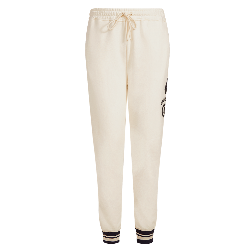 MLB CHICAGO CUBS RETRO CLASSIC PANTALON OUATÉ CÔTELÉ POUR FEMME (COQUILLE D'ŒUF/MARINE MINUIT)