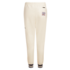 MLB CHICAGO CUBS RETRO CLASSIC PANTALON OUATÉ CÔTELÉ POUR FEMME (COQUILLE D'ŒUF/MARINE MINUIT)