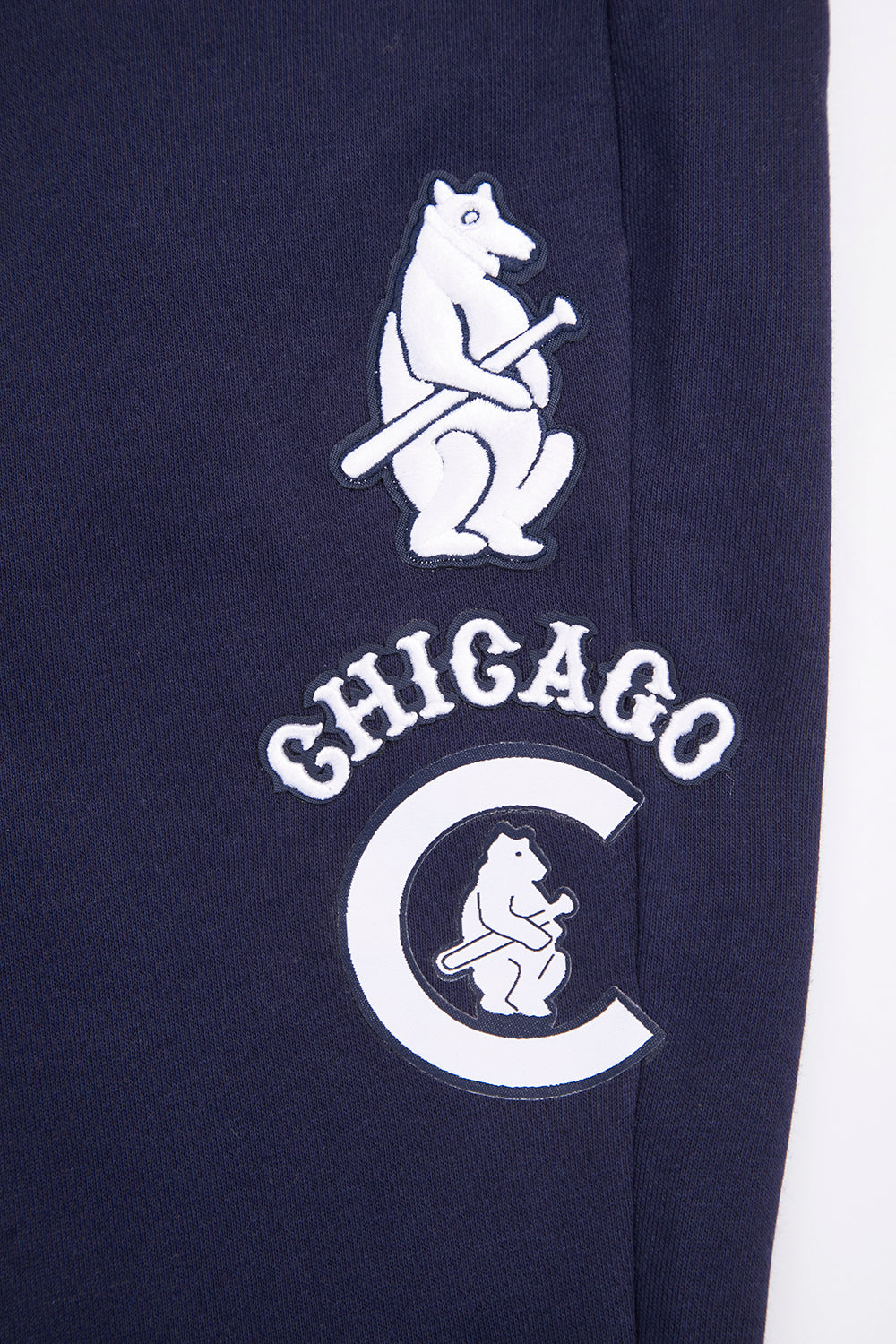 MLB CHICAGO CUBS RETRO CLASSIC PANTALON OUATÉ CÔTELÉ POUR FEMME (MARINE MINUIT)