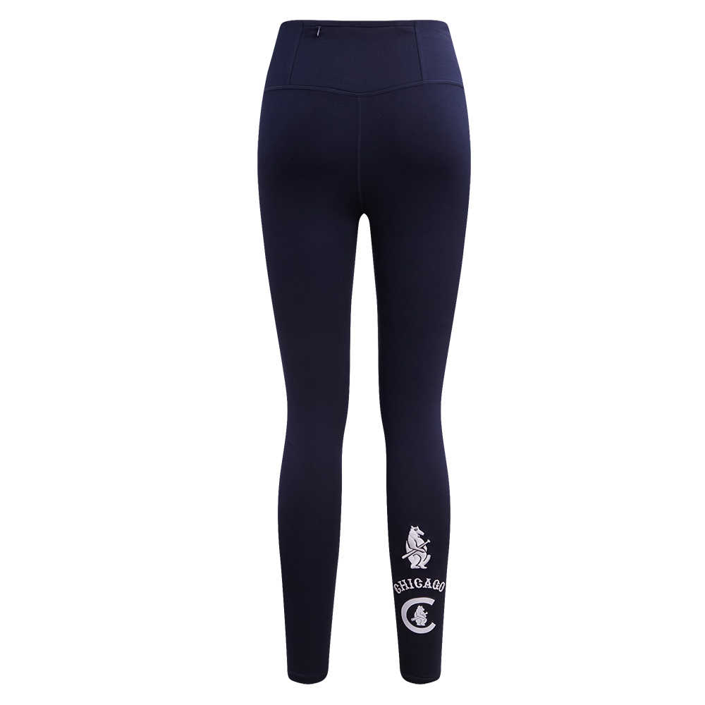 MLB CHICAGO CUBS RETRO CLASSICS WOMEN'S LEGGING (MIDNIGHT NAVY)