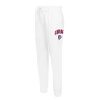 MLB CHICAGO CUBS CLASSIC PANTALON OUATÉ EN MOLLETON POUR FEMME (BLANC)