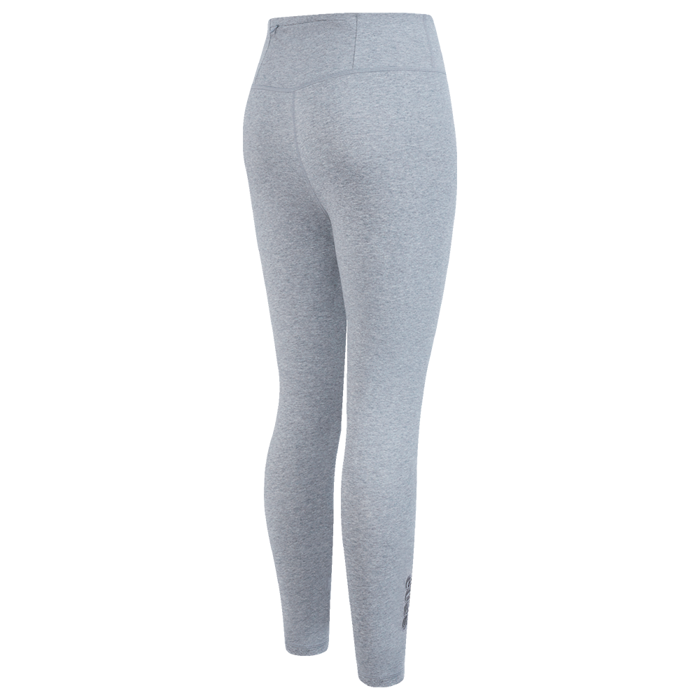 MLB CHICAGO CUBS NEUTRAL LEGGING EN JERSEY À TAILLE HAUTE (GRIS CHINÉ FONCÉ)