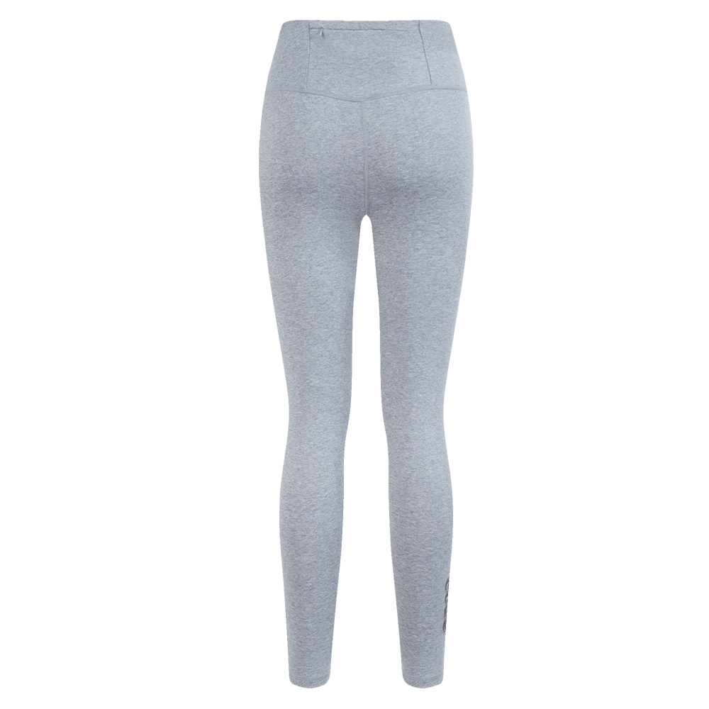 MLB CHICAGO CUBS NEUTRAL LEGGING EN JERSEY À TAILLE HAUTE (GRIS CHINÉ FONCÉ)