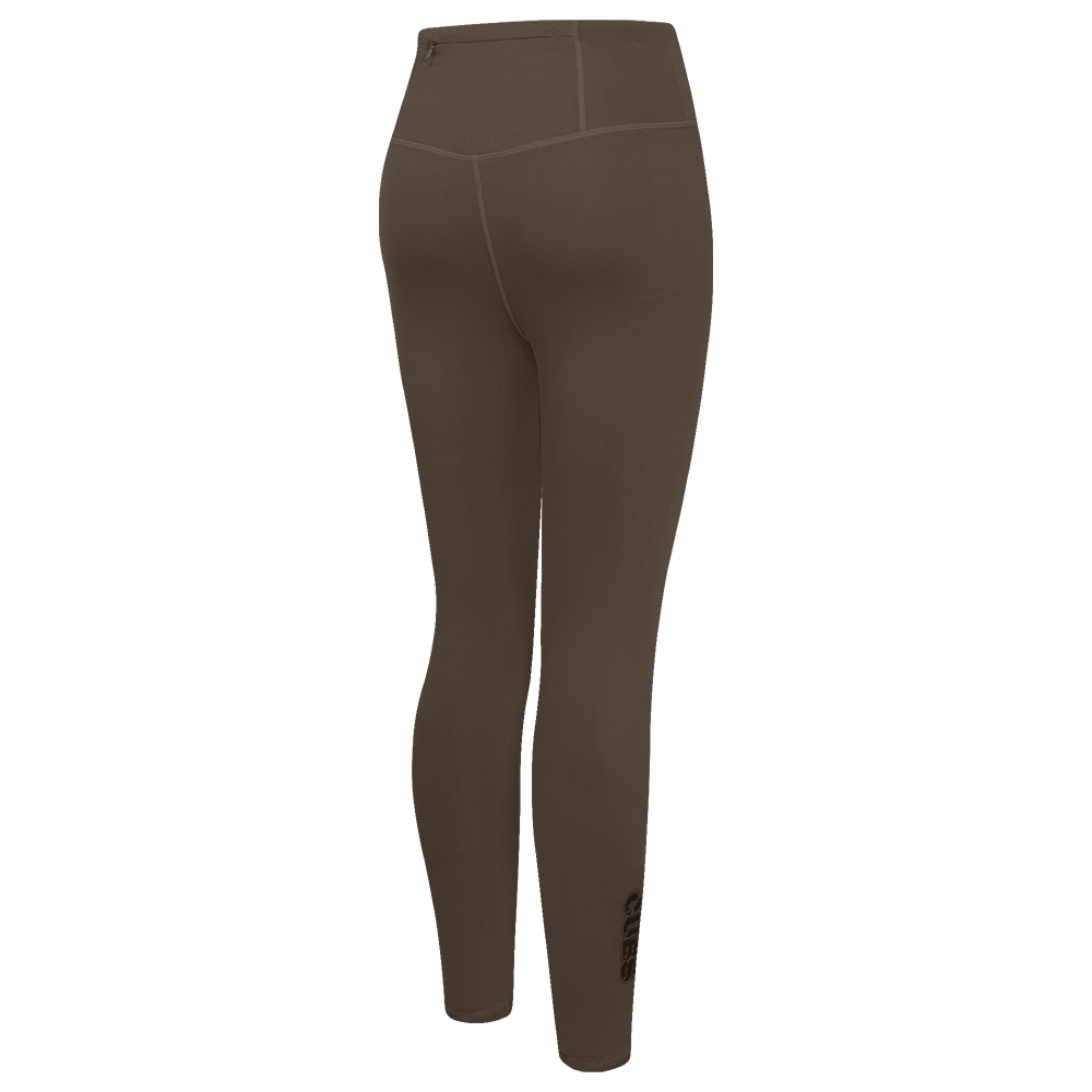 MLB CHICAGO CUBS NEUTRAL HIGH WAIST JERSEY LEGGING (DARK TAUPE)