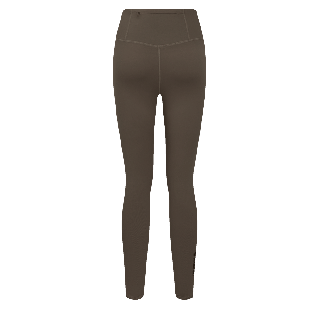 MLB CHICAGO CUBS NEUTRAL HIGH WAIST JERSEY LEGGING (DARK TAUPE)