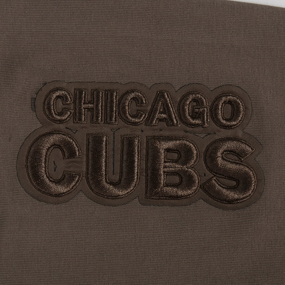 MLB CHICAGO CUBS NEUTRAL HIGH WAIST JERSEY LEGGING (DARK TAUPE)