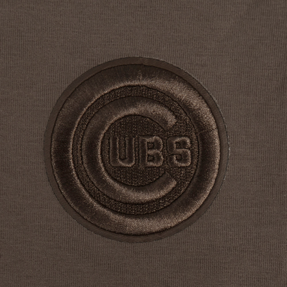 MLB CHICAGO CUBS NEUTRAL HIGH WAIST JERSEY LEGGING (DARK TAUPE)