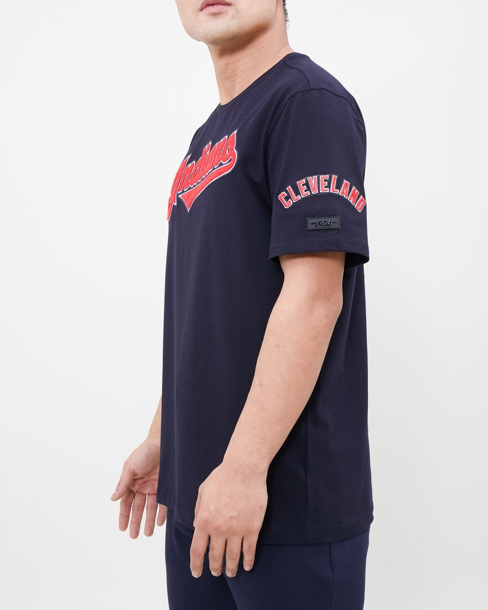 MLB CLEVELAND GUARDIANS CLASSIC CHENILLE MEN'S TOP (MIDNIGHT NAVY)